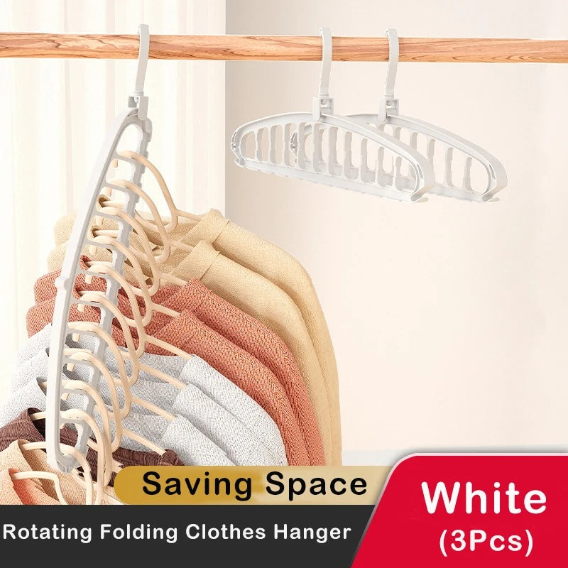 Rotating Multi-Port Folding Hanger