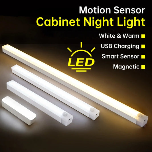 USB Rechargeable LED Motion Sensor Cabinet Light