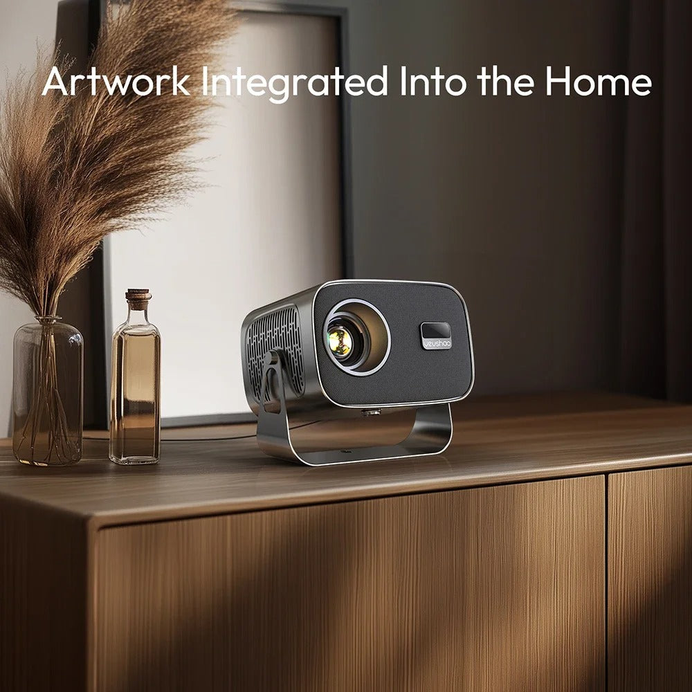 Smart 4K Mini Projector | Portable Home Cinema & Wireless Streaming