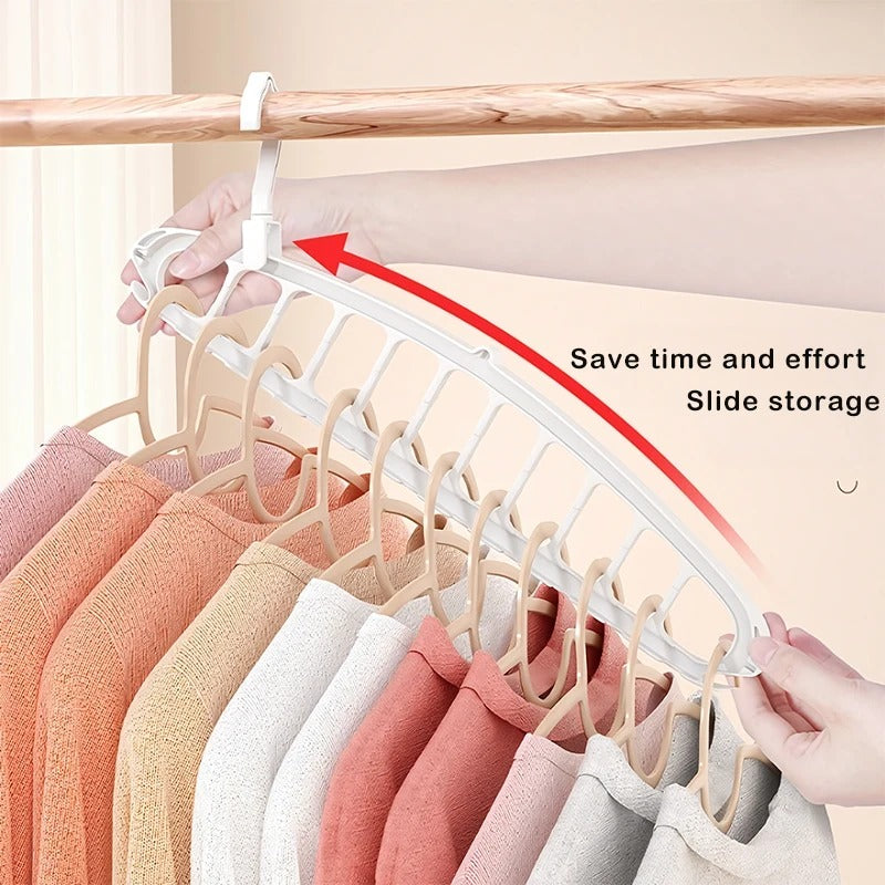 Rotating Multi-Port Folding Hanger