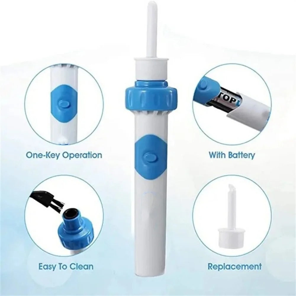 ClearEar™ Electric Earwax Remover – Safe & Gentle Cleaning for All Ages