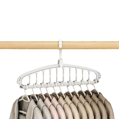 Rotating Multi-Port Folding Hanger