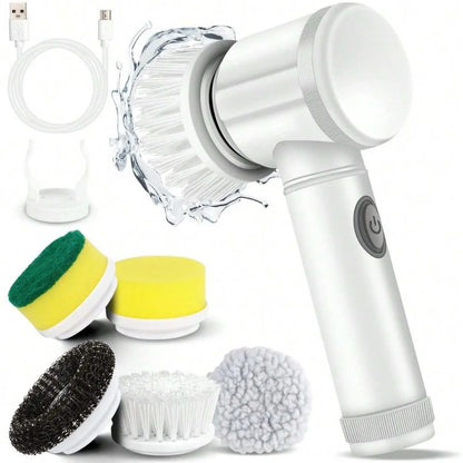 Electric Cleaning Brush Spin Scrubber