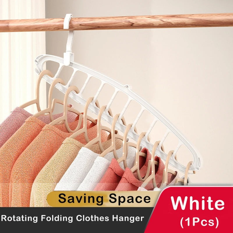 Rotating Multi-Port Folding Hanger