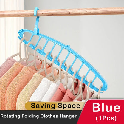 Rotating Multi-Port Folding Hanger