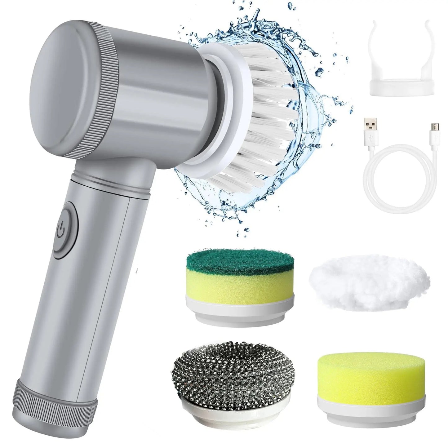 Electric Cleaning Brush Spin Scrubber