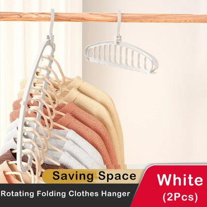 Rotating Multi-Port Folding Hanger